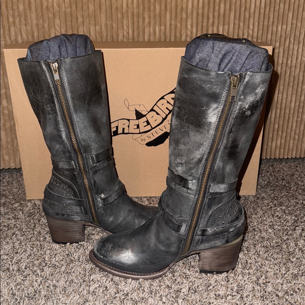 Freebird by Steven Coy Boots -Brand New In Box With Receipt. Retails $395.00 - Picture 6 of 8